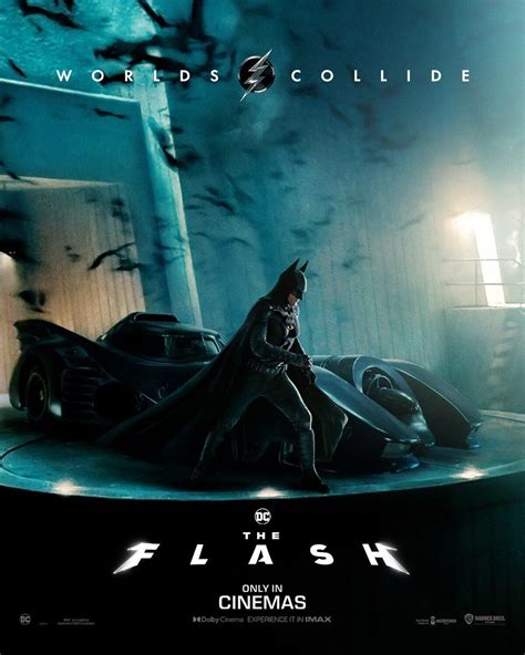 2023 The Flash Movie Poster 11x17 Dark Knight Dc Comics Gotham City