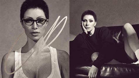are we sure this isn t ai kim kardashian s unrecognizable look for cr fashion book sparks