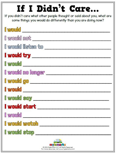 Printable Therapy Activities For Adults