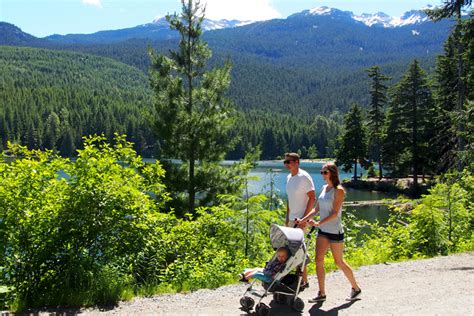 Easy Whistler Hiking Lost Lake Is Mellow And Stroller Friendly