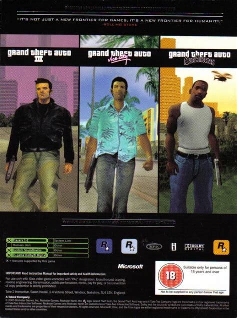 Grand Theft Auto The Trilogy For Xbox Sales Wiki Release Dates