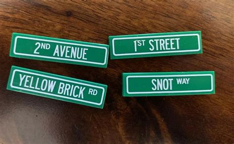 Stickers For City Street Road Signs Okbrickworks