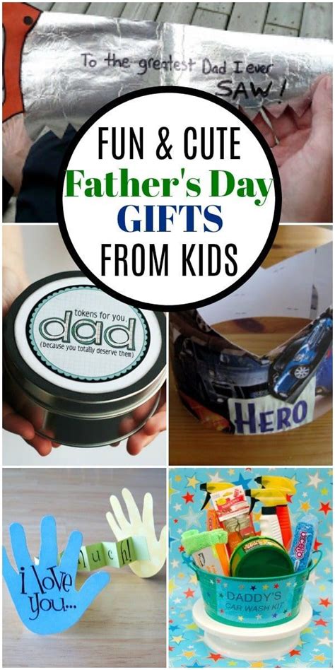 This List Of Homemade Ts For Fathers Day From Children Will Show