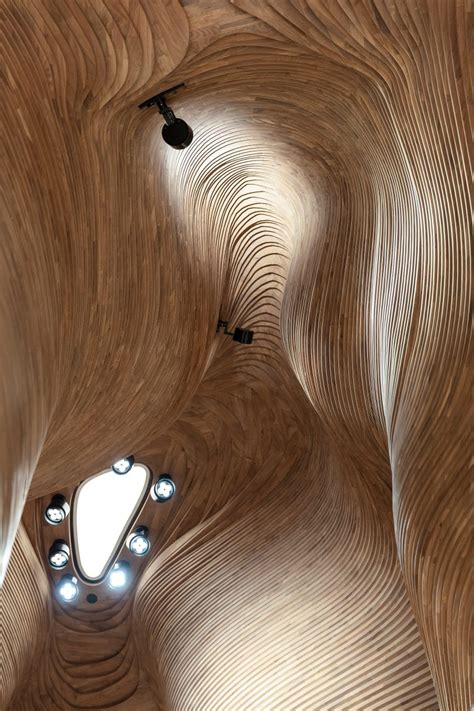 cave like t shops created by koichi takada in national museum of qatar