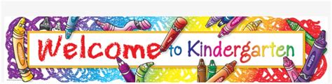 Welcome To Kindergarten Clip Art