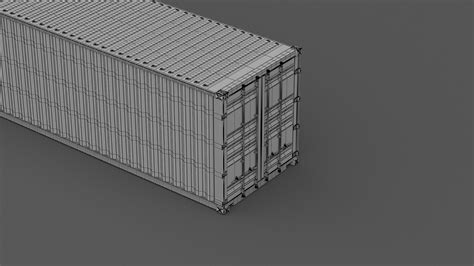 3d Evergreen Shipping Container Model Turbosquid 1735180