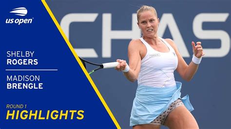 Shelby Rogers Vs Madison Brengle Highlights 2021 Us Open Round 1