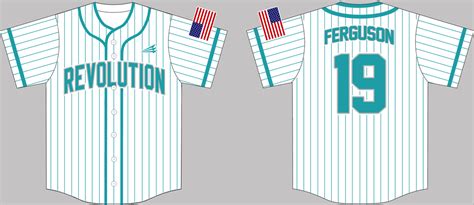 Revolution Cheer Custom Pinstripe Baseball Jerseys