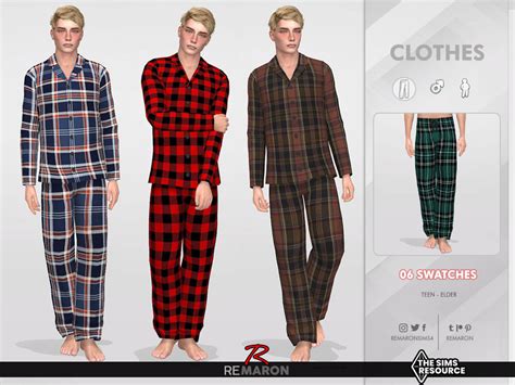 The Sims Resource Kylie Pajama Pants Collection By Pi