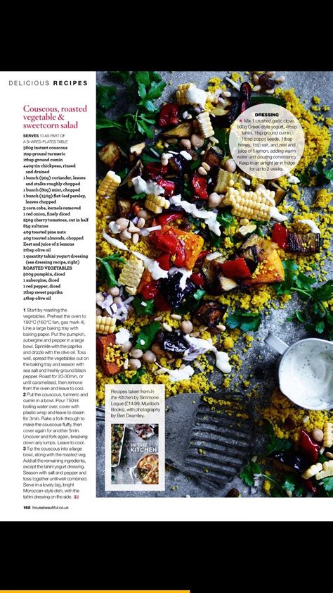How to make the best couscous salad recipe with a simple lemon dressing, cucumber and lots of fresh herbs. Couscous,roasted veg and sweetcorn salad | Sweetcorn salad ...