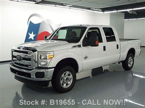 Buy Used 2013 Ford F250 Xlt Crew 4x4 Diesel 6pass Tow Alloys 15k Texas
