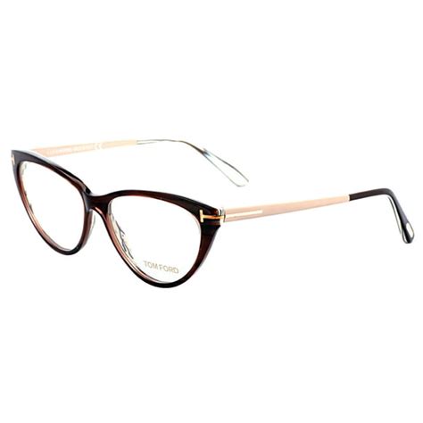 tom ford tf5354 050 havana beige women s cat eye eyeglasses