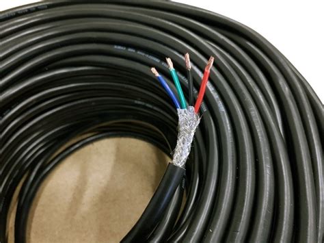 4 Core Shielded Cable At Rs 60meter Multicore Shielded Cable In