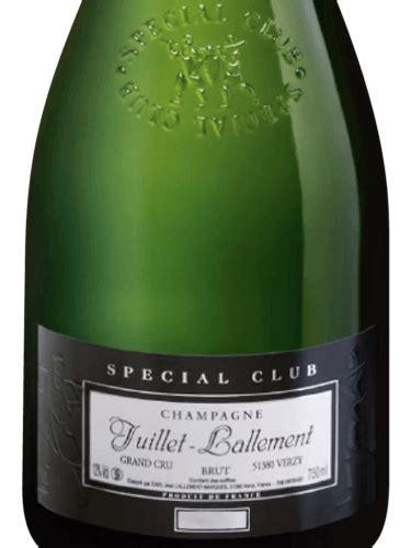 Juillet Lallement Special Club Brut Champagne Grand Cru Verzy Vivino Us