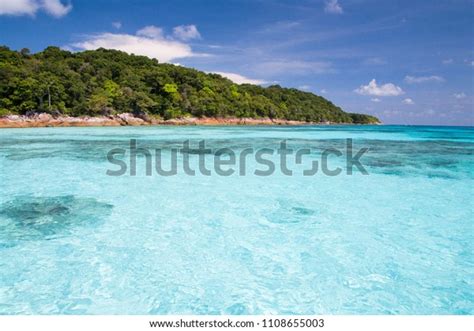 Clear Water Blue Sky Tropical Beach Stock Photo 1108655003 Shutterstock