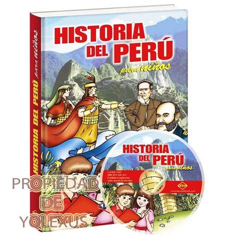Credilibros Libro Historia Del Perú Para Niños Con Dvd