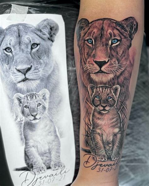 11 Lion And Lioness Tattoo Ideas That Will Blow Your Mind Alexie
