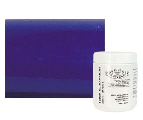 Earthenware Brush On Glaze 500ml Ultramarine Zartart Catalogue