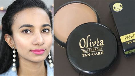 How To Use Pan Cake Foundation Olivia Pan Cake Makeup Tutorial Detail