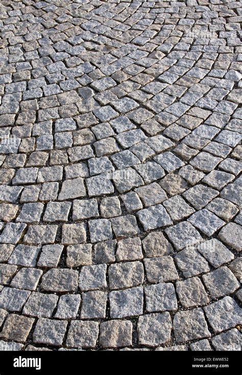 Cobble Stone Road Outdoor Background Texture Stock Photo Alamy