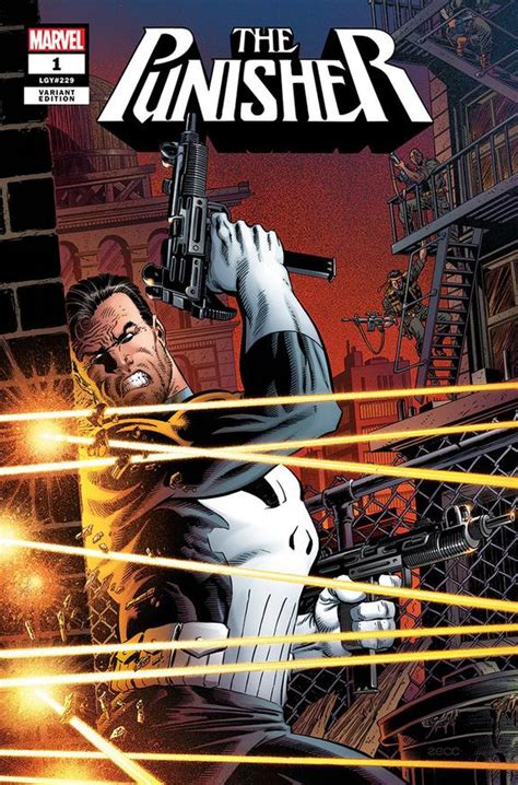 The Punisher Vol 12 1 Marvel 2018 Variant Cover Art By Classic