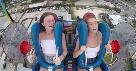 Girl Passes Out At Slingshot Ride Webfail Fail Pictures And Fail Videos