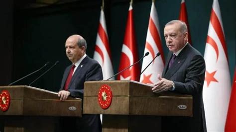KKTC Cumhurbaşkanı Tatar dan Cumhurbaşkanı Erdoğan a teşekkür Haber 7
