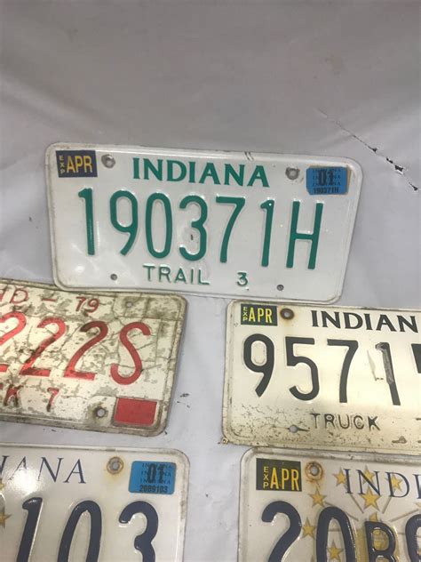 Ultimately, the good news is that you don't have to have any kind of lot space to get a dealer's license. 5 Indiana Licence Plates
