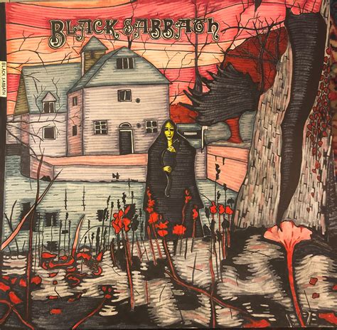 Black Sabbath Black Sabbath Original Album Cover Art Etsy India