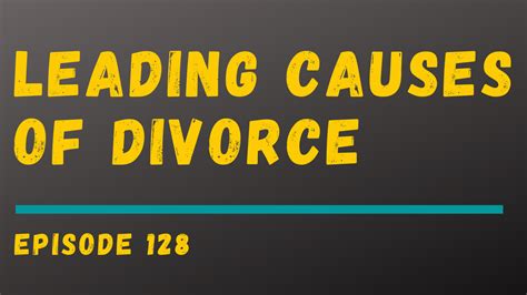 Top Leading Causes Of Divorce