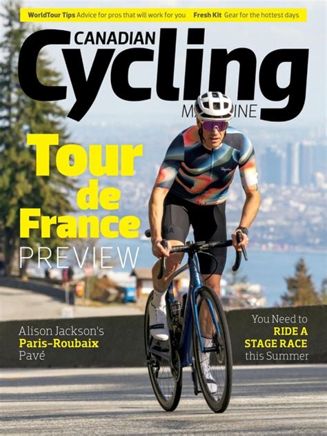 canadian cycling june 2023 download free pdf magazine