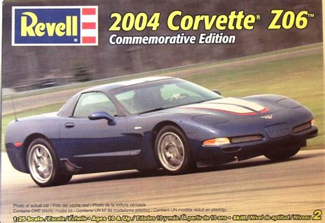 Photo Revell C5 Z06 Box Art Revell 2004 Corvette Zo6 Commemorative