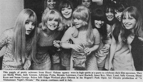 Young Actresses Of Swinging 60s London ©1967 London Life Sixties