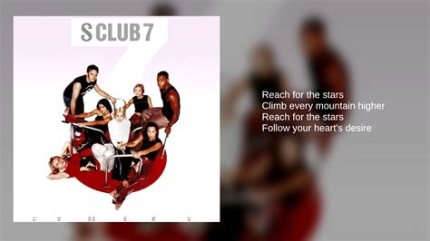 S Club 7 01 Reach Lyrics Youtube
