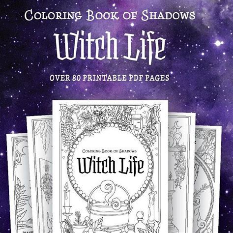 Ships from and sold by book depository uk. Coloring Book of Shadows: Witch Life | Book of shadows ...