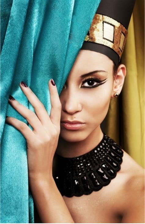 Egyptian Inspired Makeup Maquillaje De Ojos Egipcio Maquillaje Egipcio Maquillaje Del