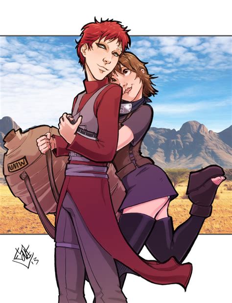 Gaara And Matsuri Being Adorable In Color By Comfortlove On Deviantart