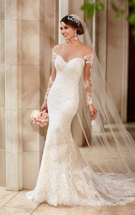 There are 6404 wedding dress button for sale on etsy, and they cost 21,53 $ on average. Wedding Dresses with Illusion Lace Sleeves | Stella York
