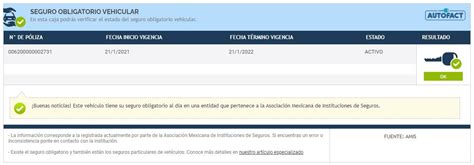 ¿cómo Puedo Saber Si El Seguro De Un Auto Está Vigente Autofact