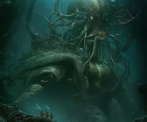 Fantasy Sea Monster Hd Wallpaper By Tysen Johnson Vrogue Co
