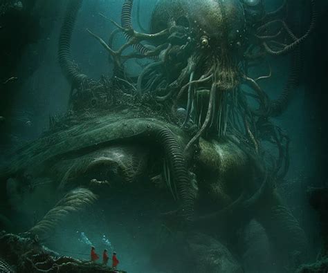 Fantasy Sea Monster Hd Wallpaper Peakpx