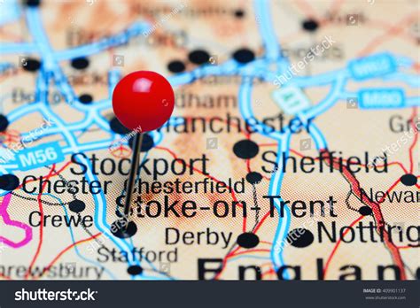 Stoke On Trent Map 143 Images Photos Et Images Vectorielles De Stock