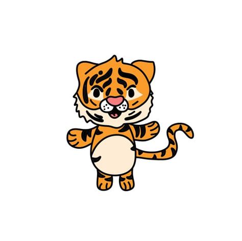 Detalles más de 77 dibujar un tigre facil muy caliente vietkidsiq edu vn