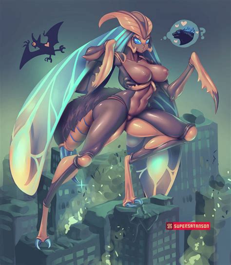 Mommy Mothra By Supersatanson Hentai Foundry