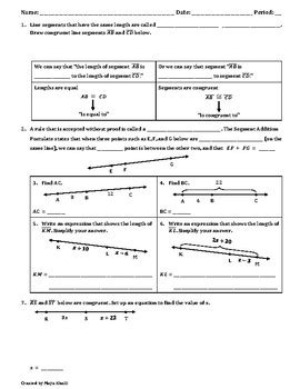 Gina wilson all things algebra 2014 unit 2 answer key. Angle Addition Postulate Worksheet Gina Wilson ...