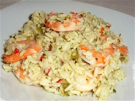 Les délices de Maya Riz aux crevettes à lail