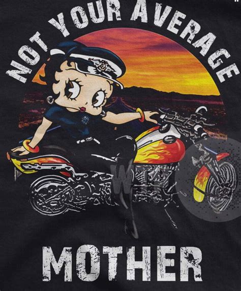 Cartoon Biker Betty Boop Png Police Hat Betty On Her Download Now Etsy