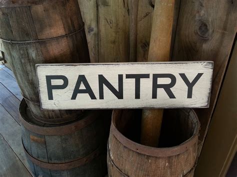 Pantry Wooden Sign Farmhouse Décor Fixer Upper Home Décor Rustic