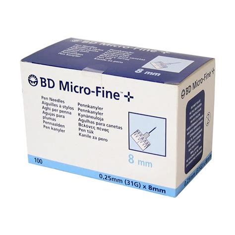 31g 8mm Insulin Syringe Needle Micro Fine Medical World