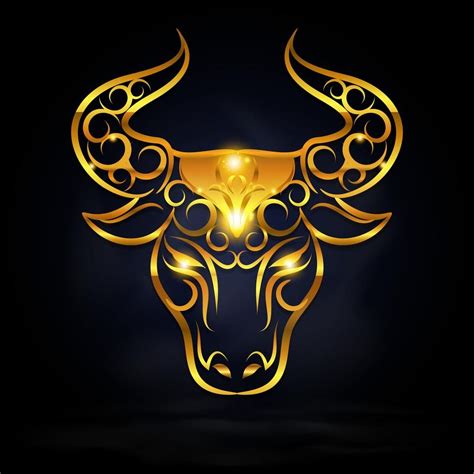 Símbolo Del Toro De Oro Taurus Bull Tattoos Bull Tattoos Taurus